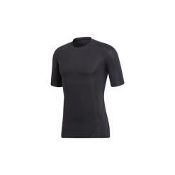 T-shirty z krótkim rękawem adidas Koszulka Alphaskin Tech. Czarne koszulki męskie marki Adidas, s, bez wzorów, bez kołnierzyka, krótkie. Za 199,00 zł.