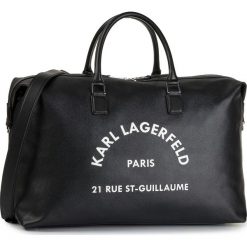 Torba KARL LAGERFELD - 96KW3046 Black. Czarne torby męskie skórzane ze skóry. W wyprzedaży za 1309,00 zł.