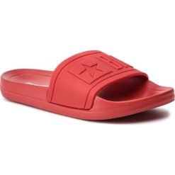 Klapki BIG STAR - DD274A270 Red. Czerwone klapki damskie BIG STAR, bez wzorów, z tworzywa sztucznego, bez obcasa. Za 59,00 zł.