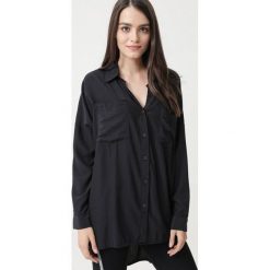 Czarna Koszula Zinc. Czarne bluzki damskie Born2be, s, klasyczne. Za 149,99 zł.