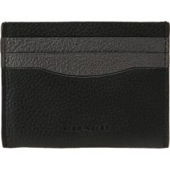 Paski męskie: Coach METALLIC Etui na wizytówki graphite metallic