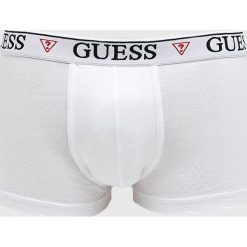 Guess Jeans - Bokserki (3-pack). Białe bokserki męskie Guess Jeans, z aplikacjami, z elastanu. Za 169,90 zł.
