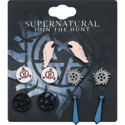 Supernatural Supernatural Kolczyki - Earpin wielokolorowy. Szare kolczyki damskie Supernatural. Za 79,90 zł.