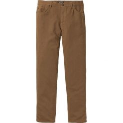Spodnie Regular Fit bonprix beżowy melanż. Spodnie męskie bonprix. Za 59,99 zł.