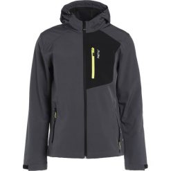 Kurtki sportowe męskie: Meru OULU Kurtka Softshell dark grey