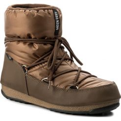Buty zimowe damskie: Śniegowce MOON BOOT – W.E. Low Nylon 24006200004 Bronzo/Nero