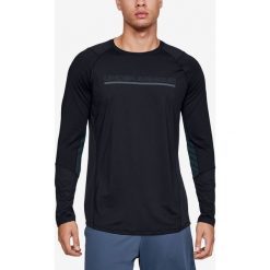 Under Armour MK-1 Koszulka Czarny. Czarne podkoszulki męskie Under Armour, l, z nadrukiem, z elastanu, bez kołnierzyka, długie. Za 206,95 zł.