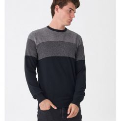 Sweter - Szary. Szare swetry męskie House, s, bez wzorów, bez kołnierzyka, bez kaptura. Za 119,99 zł.