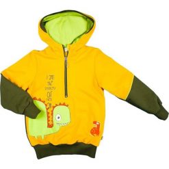 Mmdadak Bluza Chłopięca Dinosaurus 86 Żółty/Zielony. Żółte bluzy chłopięce marki Mmdadak. Za 53,00 zł.