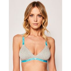 Biustonosz braletka Emporio Armani Underwear 163567 0P317 03748. Szare biustonosze Emporio Armani Underwear, bez wzorów, z elastanu. W wyprzedaży za 149,00 zł.