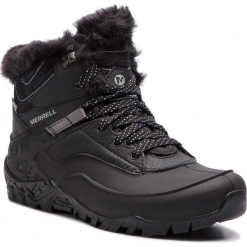 Trekkingi MERRELL - Aurora 6 Ice+ Wp J37216 Black. Czarne buty trekkingowe damskie Merrell. Za 549,00 zł.