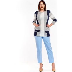 Sweter o drobnym splocie multikolor. Swetry damskie xl, z wiskozy. Za 96,08 zł.