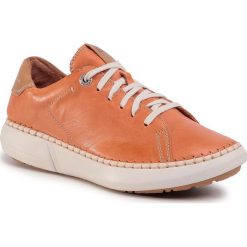 Półbuty JOSEF SEIBEL - Louisa 03 85703 727 841 Orange/Kombi. Pomarańczowe półbuty damskie Josef Seibel, bez wzorów, ze skóry, bez obcasa, na płaskiej podeszwie, bez zapięcia. W wyprzedaży za 279,00 zł.