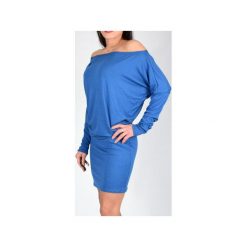 KATIA - XS - 4XL _ dzianinowa sukienka. Pomarańczowe sukienki damskie Collibri, xl, bez wzorów, z dzianiny, bez kołnierzyka, z długim rękawem, długie, dopasowane. Za 95,40 zł.