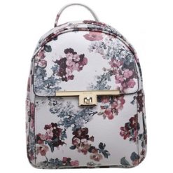 Bessie London plecak damski kremowy BL4270. Białe plecaki damskie Bessie London, bez wzorów, ze skóry, eleganckie. Za 199,00 zł.
