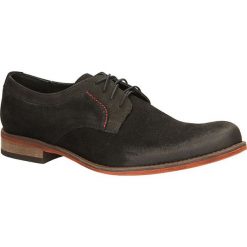 PÓŁBUTY DUO MEN 063/T. Czarne półbuty męskie marki Duo Men. Za 189,99 zł.