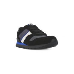 Buty Tommy Hilfiger SARON BLACK. Czarne trampki męskie TOMMY HILFIGER, bez wzorów, bez zapięcia. Za 364,49 zł.