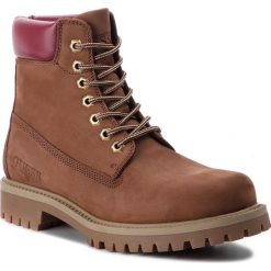 Trapery GUESS - FMEDW4 LEA10 DBROW. Brązowe botki męskie Guess, z materiału. Za 499,00 zł.