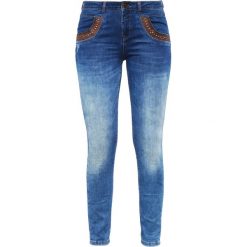 Mos Mosh Jeansy Slim Fit blue denim. Niebieskie jeansy damskie relaxed fit marki Mos Mosh. W wyprzedaży za 454,30 zł.