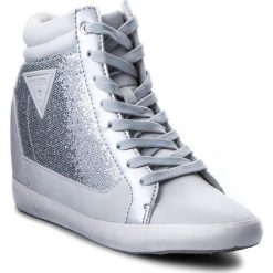 Sneakersy damskie: Sneakersy GUESS – Patty FLATT1 FAB12 SILVE