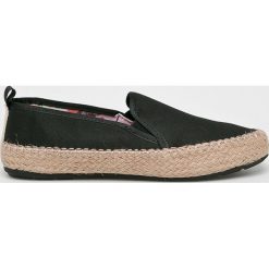 Emu Australia - Espadryle Gum. Białe espadryle damskie EMU Australia, bez wzorów, z materiału, na niskim obcasie, na obcasie. Za 299,90 zł.