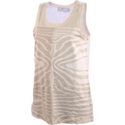 Bluzki sportowe damskie: koszulka sportowa damska Stella McCartney ADIDAS ESSENTIALS ZEBRA TANK / AI8903