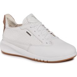 Sneakersy GEOX - D Aerantis A D02HNA 00085 C1000 White. Białe półbuty damskie Geox, ze skóry. Za 609,00 zł.
