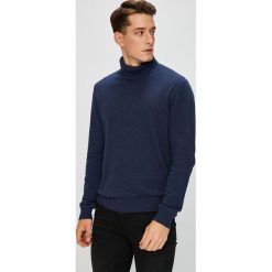 Pepe Jeans - Sweter Monument. Niebieskie golfy męskie marki Pepe Jeans, xl, z bawełny. W wyprzedaży za 159,90 zł.