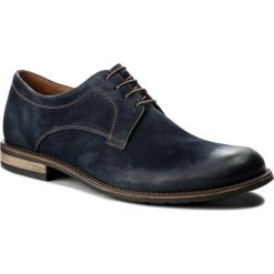Półbuty GINO ROSSI - Aldo MPV609-S03-4B00-5700-0 59. Niebieskie półbuty męskie Gino Rossi, na co dzień, bez wzorów, ze skóry, eleganckie, bez zapięcia. Za 449,90 zł.
