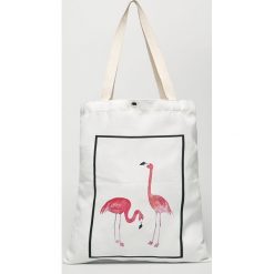 Answear - Torebka. Szare torebki klasyczne damskie ANSWEAR, z materiału, duże. W wyprzedaży za 29,90 zł.