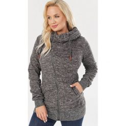 Szara Bluza Penelin. Szare bluzy damskie Born2be, xl, bez wzorów, bez rękawów, bez kaptura. Za 99,99 zł.