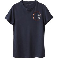 T-shirty męskie: Wzorzysty t-shirt w paski 100% bawełny