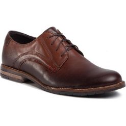 Półbuty SERGIO BARDI - SB-18-10-000804 105. Pomarańczowe buty wizytowe męskie Sergio Bardi, ze skóry, bez zapięcia. Za 299,00 zł.