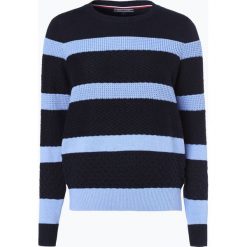 Swetry damskie: Tommy Hilfiger – Sweter damski, niebieski