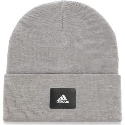 Czapka adidas - Logo Woolie DJ1211 Mgrey/Mgrey/Ngtcar. Szare czapki damskie Adidas, bez wzorów, z materiału. Za 89,95 zł.
