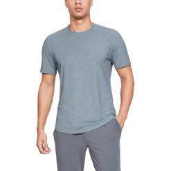 Under Armour Athlete Recovery Koszulka Szary. Szare podkoszulki męskie Under Armour, l, bez wzorów, z elastanu, z krótkim rękawem. Za 274,95 zł.