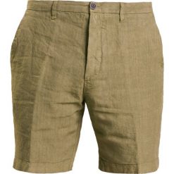 Bermudy męskie: 120% Lino Szorty military green