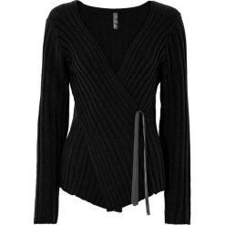 Swetry klasyczne damskie: Sweter bonprix czarny