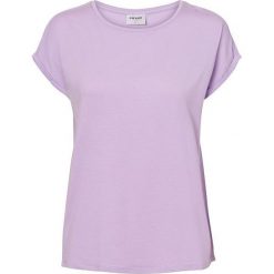 Vero Moda T-shirt damski Ava Plain Ss Top Ga Color Lavendula (rozmiar XS). Koszulki damskie Vero Moda, xs, bez wzorów, bez kołnierzyka, bez rękawów. W wyprzedaży za 42,00 zł.
