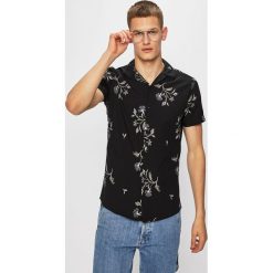 Premium by Jack&Jones - Koszula. Szare koszule męskie Premium by Jack&Jones, s, w kwiaty, z bawełny, klasyczne, z klasycznym kołnierzykiem, z krótkim rękawem. W wyprzedaży za 79,90 zł.