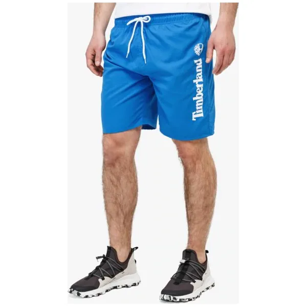 Timberland Szorty Sunapee Lake Logo Swimshort , szary, rozmiar 36. Szare spodenki i szorty męskie Timberland, z aplikacjami, z materiału, wakacyjne. W wyprzedaży za 119,99 zł.