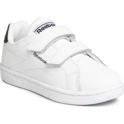 Buty Reebok - Royal Complete Cln Al EH1580 White/Conavy/White. Białe półbuty chłopięce Reebok, na rzepy. Za 129,00 zł.