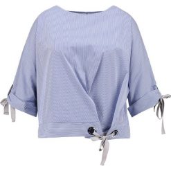 Bluzki damskie: Elvi EYELET DETAIL STRIPE Bluzka blue