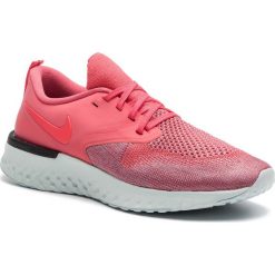 Buty NIKE - Odyssey React 2 Flyknit AH1016 800 Ember Glow/Red Orbit/Plum Dust. Różowe buty sportowe damskie Nike, bez wzorów, ze skóry ekologicznej, sportowe, do biegania. W wyprzedaży za 469,00 zł.