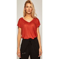 Medicine - T-shirt Tapestry Stripes. T-shirty damskie MEDICINE, s, bez wzorów, ze lnu, bez kołnierzyka. W wyprzedaży za 49,90 zł.