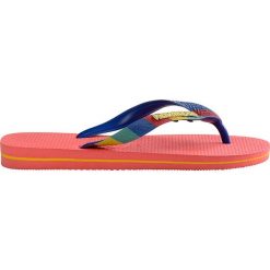 HAVAIANAS TOP VERANO > H4144660-6024P. Klapki damskie Havaianas, w paski, z gumy, na wysokim obcasie. W wyprzedaży za 79,99 zł.