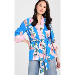 Płaszcze damskie: Ted Baker AMAREE HARMONY Krótki płaszcz blue