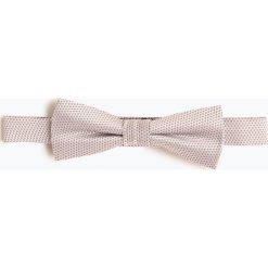 Finshley & Harding London - Muszka męska z jedwabiu, szary. Szare muszki męskie marki Finshley & Harding London, bez wzorów. Za 69,95 zł.