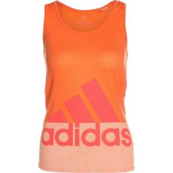 Adidas Performance LOGO Koszulka sportowa traora. Brązowe topy sportowe damskie adidas Performance, xxs, z elastanu. Za 129,00 zł.