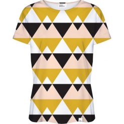 Colour Pleasure Koszulka damska CP-030 21 czarno-żółta r. XL/XXL. Czarne bluzki damskie marki Colour pleasure, xl. Za 70,35 zł.